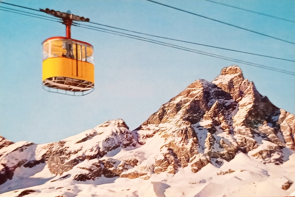 Cartolina - Cervinia - Breuil - Il Monte Cervino e …