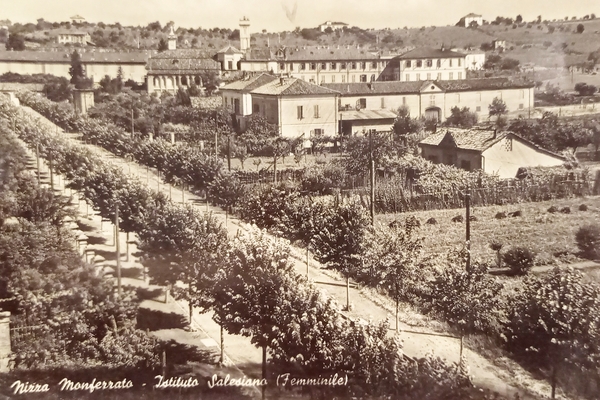 Cartolina - Nizza Monferrato - Istituto salesiano ( Femminile ) …