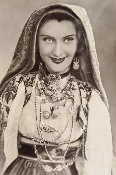 Cartolina - Costumi Sardi - Dorgali - 1953