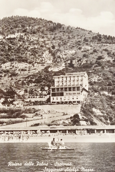Cartolina - Riviera delle Palme - Spotorno - Soggiorno Adolfo …