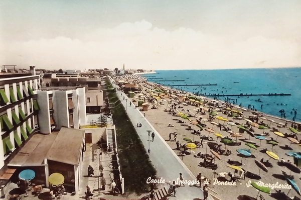 Cartolina - Caorle - Spiaggia di Ponente - S. Margherita …