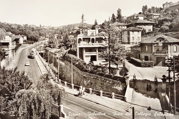 Cartolina - Torino - Valsalice - Vista dal Collegio Salesiano …