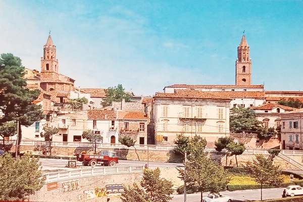 Cartolina - Atri ( Teramo ) - Veduta Parziale - …
