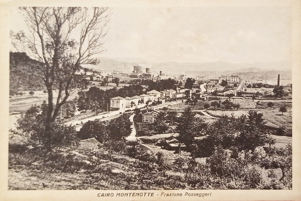 Cartolina - Cairo Montenotte - Frazione Posseggeri - 1940 ca.