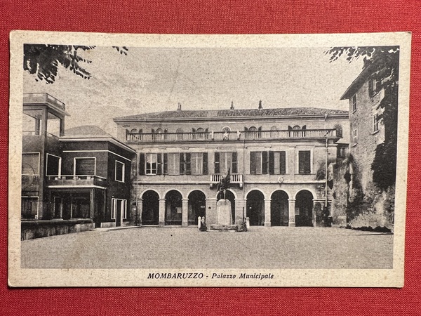 Cartolina - Mombaruzzo ( Asti ) - Palazzo Municipale - …
