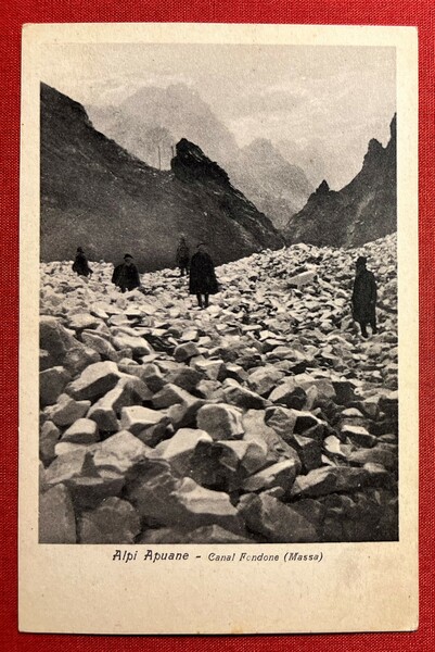 Cartolina - Alpi Apuane - Canal Fondone ( Massa ) …