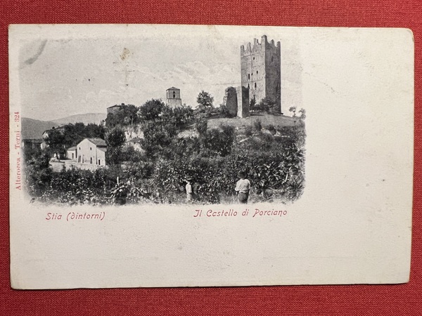 Cartolina - Stia ( Dintorni ) - Il Castello di …