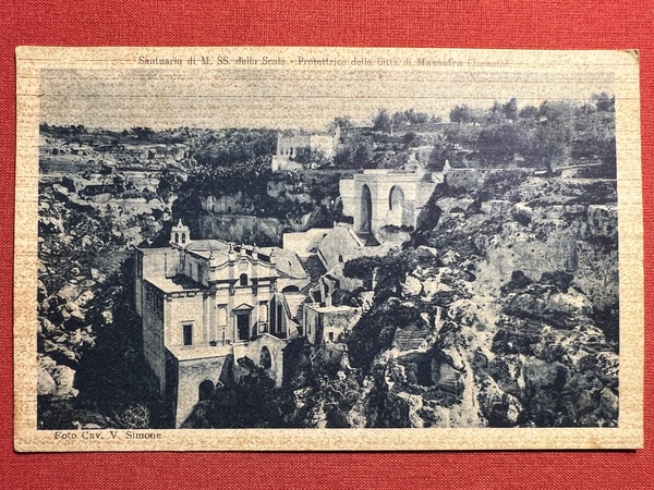 Cartolina - Santuario di M. SS. della Scala - Massafra …