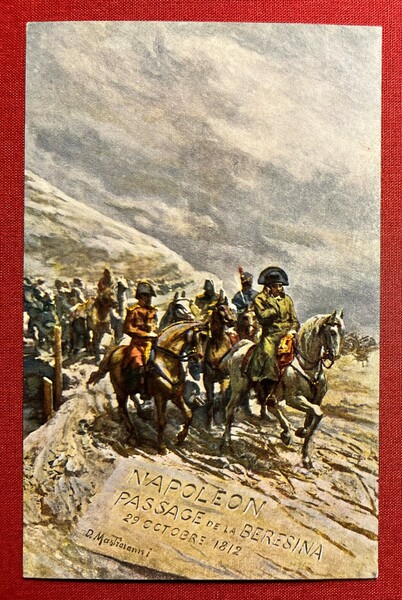 Cartolina Militare - Napoleon Passage de la Beresina - 1930 …