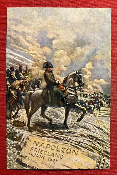 Cartolina Militare - Napoleon Passage de la Beresina 1930 ca.