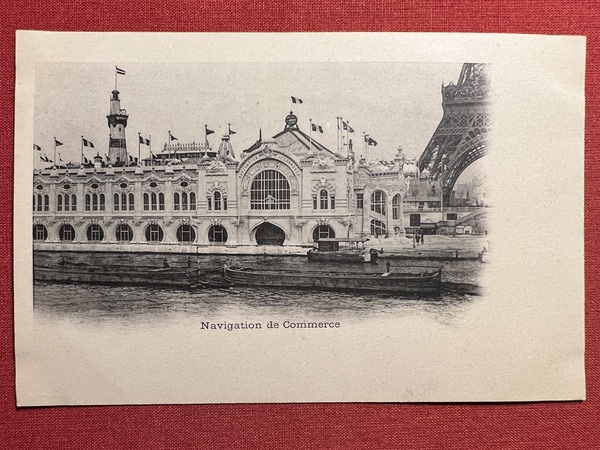 Cartolina - Navigation de Commerce - Exposition Universelle Paris 1900