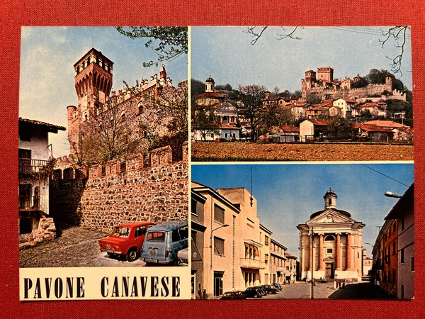 Cartolina - Pavone Canavese - Vedute diverse - 1965