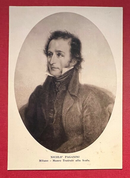 Cartolina - Nicolò Paganini - Milano - Museo Teatrale alla …