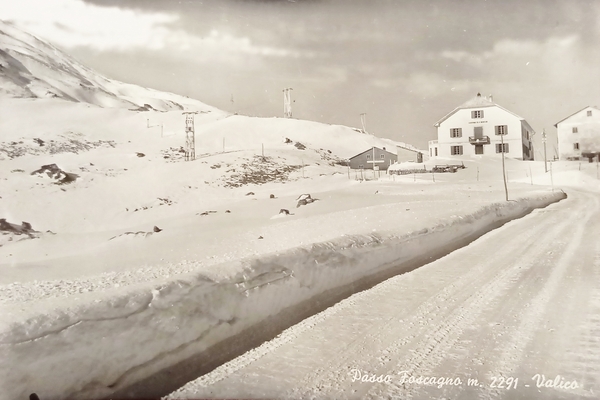 Cartolina - Passo Foscagno - Valico - 1960 ca.