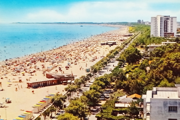 Cartolina - Lignano Sabbiadoro - Panorama - 1968