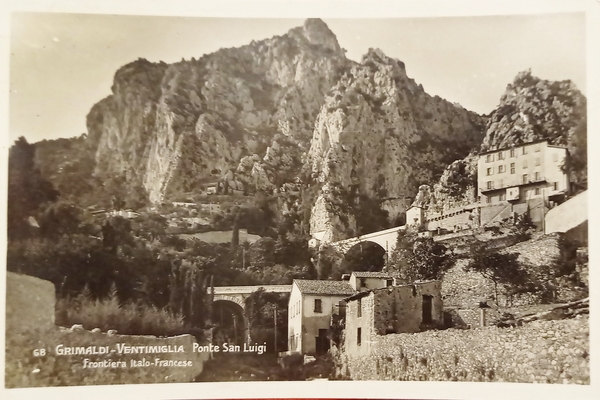Cartolina - Grimaldi - Ventimiglia - Ponte San Luigi - …