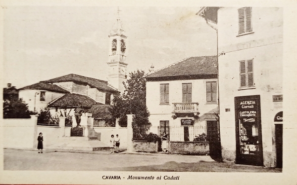 Cartolina - Cavaria (Varese) - Monumento ai Caduti - 1920 …