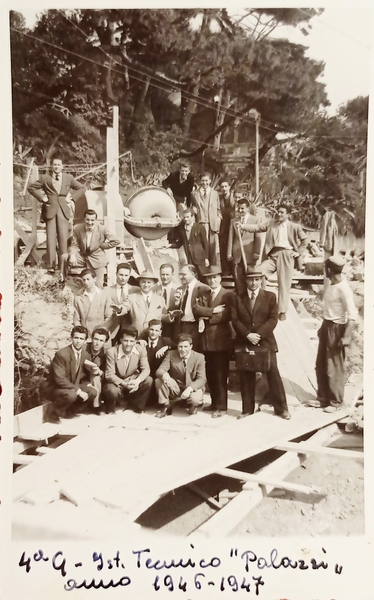 Cartolina - Genova - Istituto Tecnico Palazzi - Anno 1946 …
