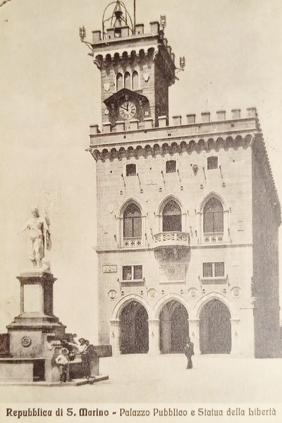 Cartolina - Repubblica di S. Marino - Palazzo Pubblico e …