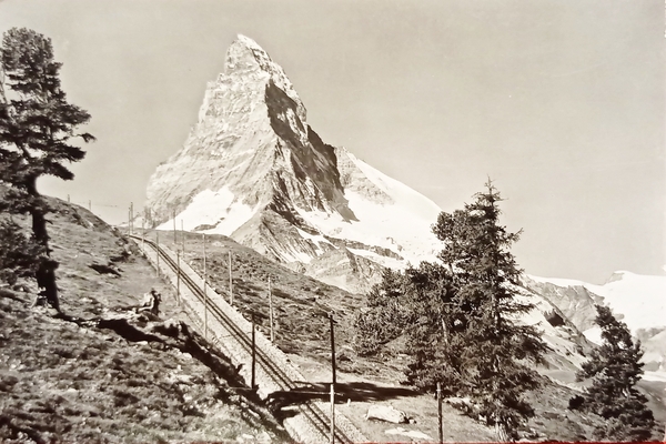 Cartolina - Svizzera - Zermatt - Riffelalp, Matterhorn - 1953