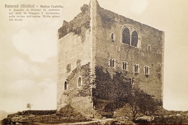 Cartolina - Paternò ( Sicilia ) - Antico Castello - …