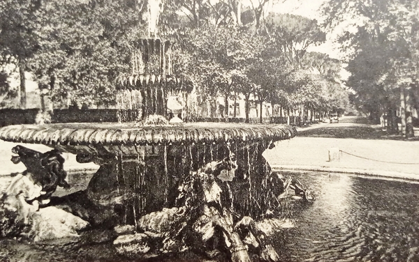 Cartolina - Roma - Villa Borghese - Fontana dei Cavalli …