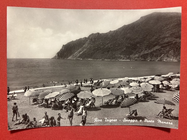 Cartolina - Riva Trigoso ( Genova ) - Spiaggia e …