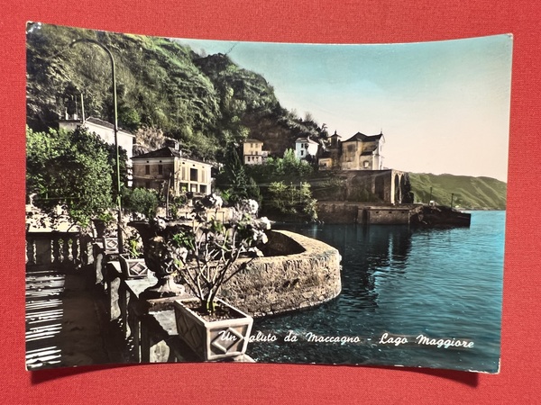 Cartolina - Un Saluto da Maccagno ( Varese ) - …