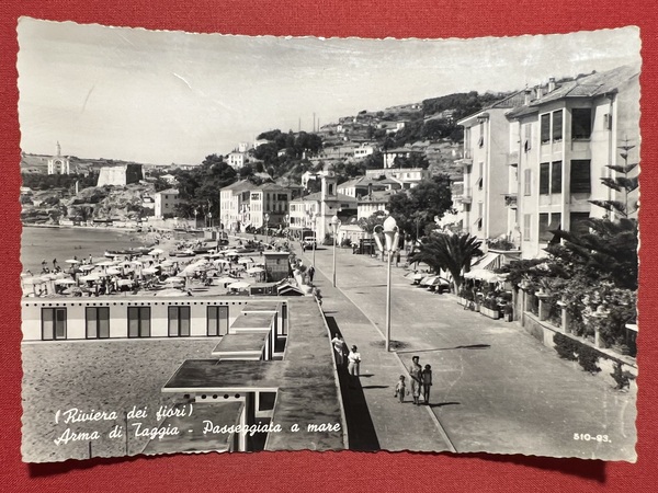 Cartolina - Riviera dei Fiori - Arma di Taggia (Imperia) …