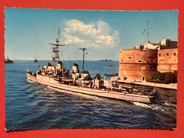 Cartolina - Taranto - Canale Navigabile - Castello Aragonese - …