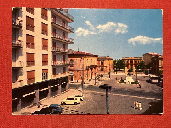 Cartolina - Torremaggiore (Foggia) - Corso Italia e Piazza dei …