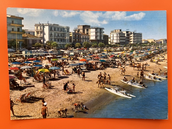 Cartolina - Cattolica - Vita di Spiaggia - 1967