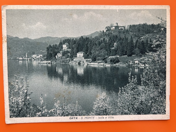 Cartolina - Santuario del Sacro Monte - Orta ( Novara …