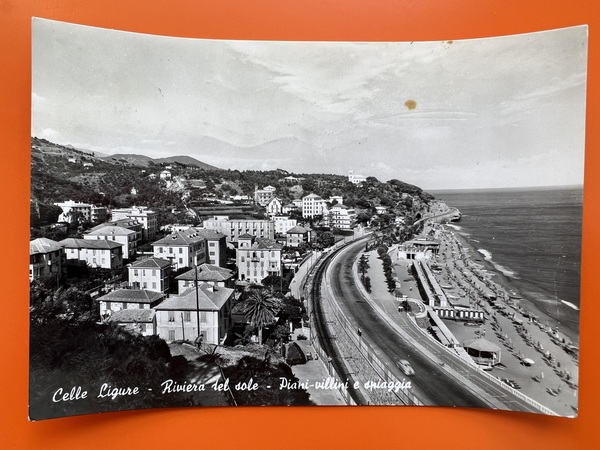 Cartolina - Celle Ligure ( Savona ) - Riviera del …