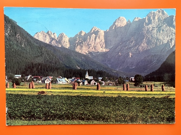 Cartolina - Valbruna ( Udine ) - Panorama - Gr. …