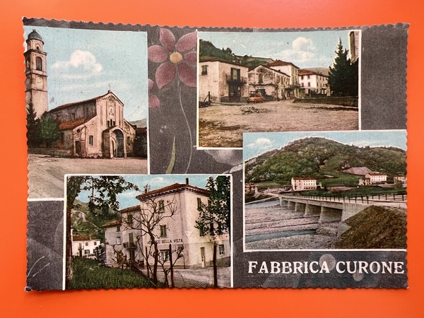 Cartolina - Fabbrica Curone ( Alessandria ) - Vedute diverse …