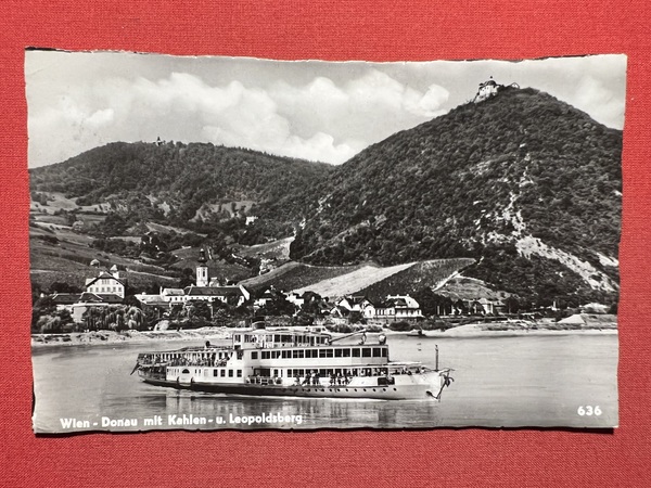 Cartolina - Austria - Wien - Donau mit Kehlen und …