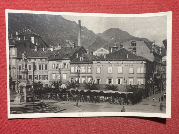 Cartolina - Bolzano - Hotel Grifone - Piazza Vittorio Emanuele …