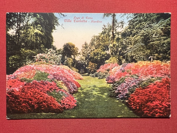 Cartolina - Lago di Como - Villa Carlotta - Giardino …