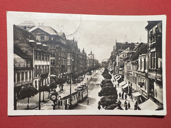 Cartolina - Germania - Mannheim - Planken - 1929