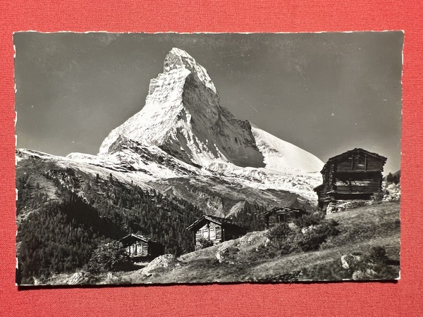 Cartolina - Svizzera - Zermatt - Winkelmatten mit Matterhorn - …