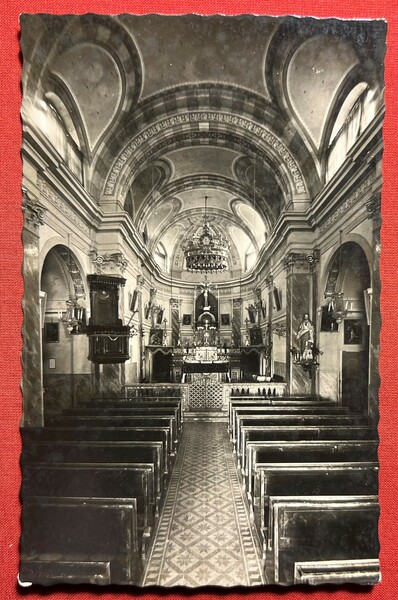 Cartolina - Mondonio ( Asti ) - Interno Chiesa Parrocchiale …