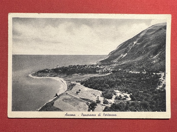 Cartolina - Ancona - Panorama di Portonovo - 1925 ca.
