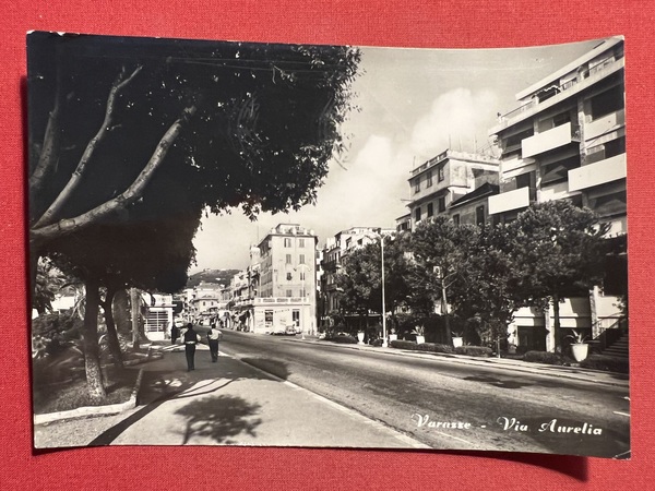 Cartolina - Varazze - Via Aurelia - 1960