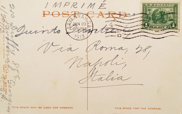 Cartolina - Stati Uniti - Day Herds - 1913