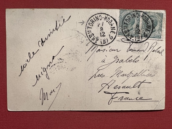 Cartolina - Milano - Torre Umberto I - 1912