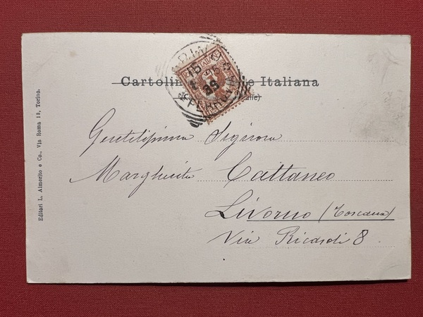 Cartolina - Torino - Palazzo Carignano ove nacque Vittorio Emanuele …