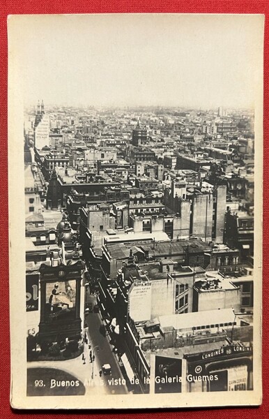 Cartolina - Buenos Aires vista de la Galeria Guemes - …