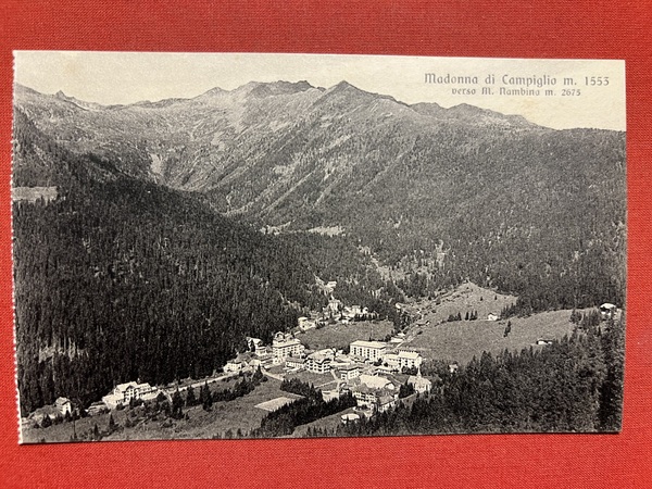 Cartolina - Madonna di Campiglio ( Trento ) verso M. …