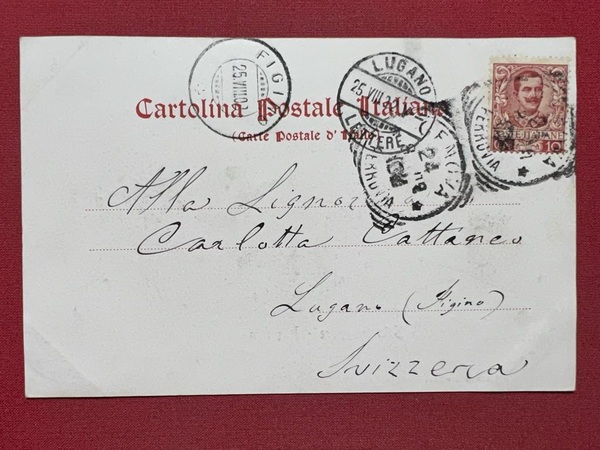 Cartolina - Salsomaggiore ( Parma ) - Panorama - 1902